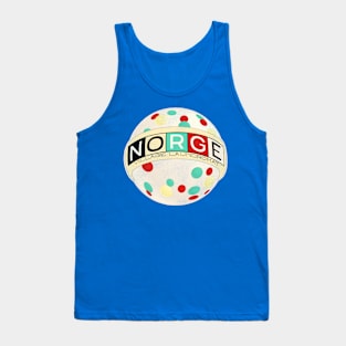 "Norge Balls" Norge Village Laundry & Dry Cleaners Retro Defunct Sign Tank Top